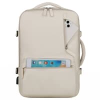 Okade - S2304 Notebook backpack - USB, water-repellent, business travel, up to 17.3 inch, pink – Bild 6