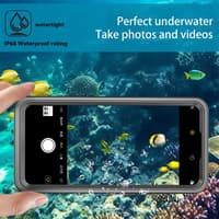 Google Pixel 8 Pro - Redpepper IP68 FS Series Wasserdichtes Outdoor Case, schwarz – Bild 4