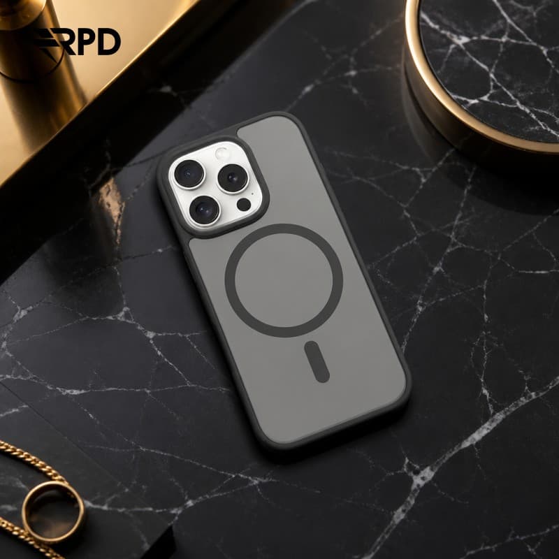 iPhone 16 Pro Max - Magsafe Hardcase Matt, schwarz – 4