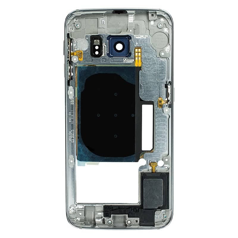 Samsung Galaxy S6 edge – châssis intermédiaire bleu, neuf, d'origine