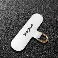 DUX - PL-I Premium silicone lanyard cell phone chain, white – Bild 5