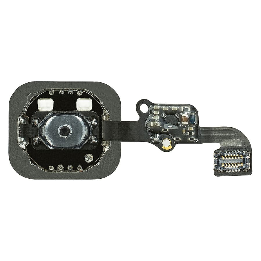 Apple iPhone 6 / 6 Plus Homebutton Flex Kabel komplett schwarz, neu, original