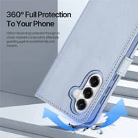 Samsung Galaxy S26 Plus - Étui Dux Ducis Lawa Premium bleu clair – Bild 10