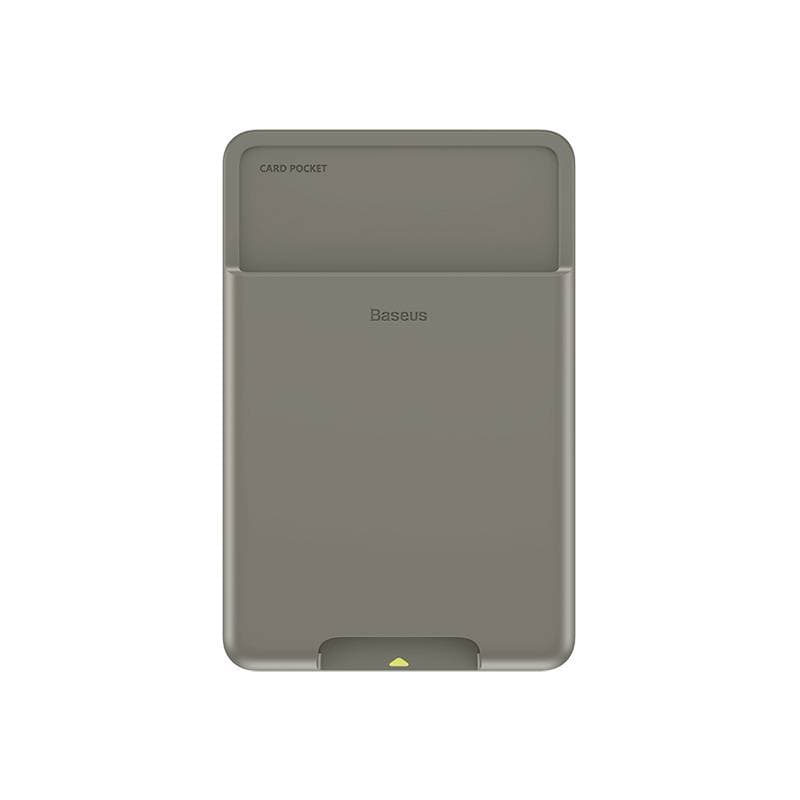 Baseus - Silicone card holder, dark gray (ACKD-A0G)