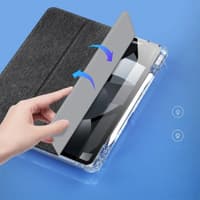 iPad Air 13 (2024) iPad Pro 12.9 (2018/20/21/22) -Dux Ducis Unid Series, aufstellbares Flip-Etui, schwarz – Bild 8