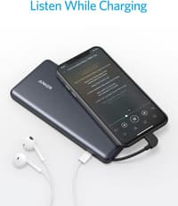 ANKER Powerbank 10.000mAh + Lighnting cable PowerCore Pro, black – Bild 2