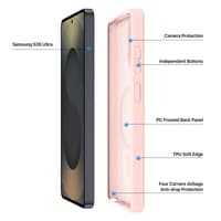 Samsung Galaxy S26 Ultra - Dux Ducis Yind Series with Magsafe in light pink – Bild 4