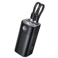 Hoco Q59 Powerbank 20000mAh mit 2 Kabel und 65W USB-C Output, schwarz – Bild 4