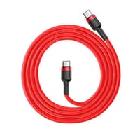 Baseus - Cafule - Type-C PD2.0 60W fast charging cable, 1m, red (CATKLF-G09) – Bild 6