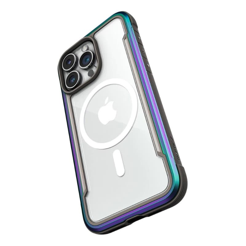 iPhone 15 Pro Max - Raptic Defense Shield Iridescent Hülle mit MagSafe, Iridescent