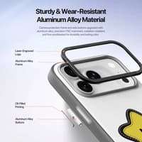 iPhone 17 Pro Max - Dux Ducis - Luvy Series, Love Edition (Yellow Star), white – Bild 8