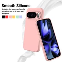 Google Pixel 10 Pro XL - Silikon Schutzhülle, Rosa – Bild 5