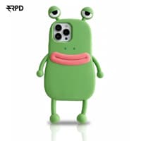 iPhone 11 - Divertente custodia 3D per rana con braccia, gambe e occhi – Bild 1