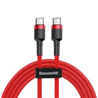 Baseus - Cafule - Type-C PD2.0 60W fast charging cable, 1m, red (CATKLF-G09) – Bild 1