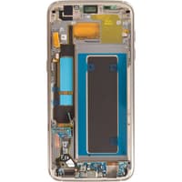 Samsung Galaxy S7 EDGE Frontglas / LCD gold, renewed – Bild 2