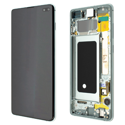 Samsung Galaxy S10+ / S10 Plus Frontglas / LCD grün, neu, renewed