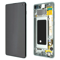Samsung Galaxy S10+ / S10 Plus Frontglas / LCD grün, neu, pulled – Bild 1