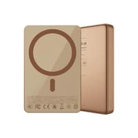 Maxco MP38 - Powerbank 5000mAh, compatible Magsafe, ultrafin, léger et portable, argent – Bild 1