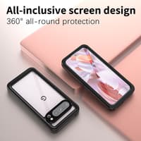 Google Pixel 9 Pro XL - Redpepper IP68 FS Series Wasserdichtes Outdoor Case, schwarz – Bild 5