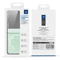 Galaxy Z Flip8 - Dux Ducis - Série Luvy Clover, édition Love (trèfle à quatre feuilles), vert – Bild 9