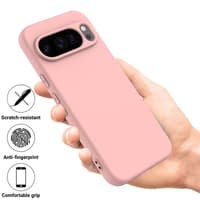 Google Pixel 10 Pro XL - Silikon Schutzhülle, Rosa – Bild 4