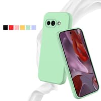Google Pixel 9a - Custodia protettiva in silicone, verde – Bild 5
