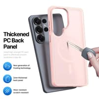 Samsung Galaxy S26 Ultra - Dux Ducis Yind Series with Magsafe in light pink – Bild 7