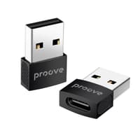 Proove - Extension USB-A to USB-C Adapter, Schwarz – Bild 1