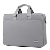 Okade - MacBook / Laptop Case, 15.6-16 inch - Padded Notebook Sleeve with Shoulder Strap, T69, Gray – Bild 2