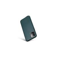 iPhone 11 Pro - iCarer Genuine Leather Olive Green Backcase (RIX1120-GN) – Bild 3