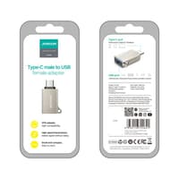 Joyroom - USB-C to USB-A Adapter - Gray – Bild 8
