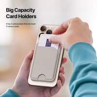 Serie iPhone 12/13/14/15/16 . Dux Ducis Supporto magnetico per portafoglio in pelle con MagSafe, grigio – Bild 8