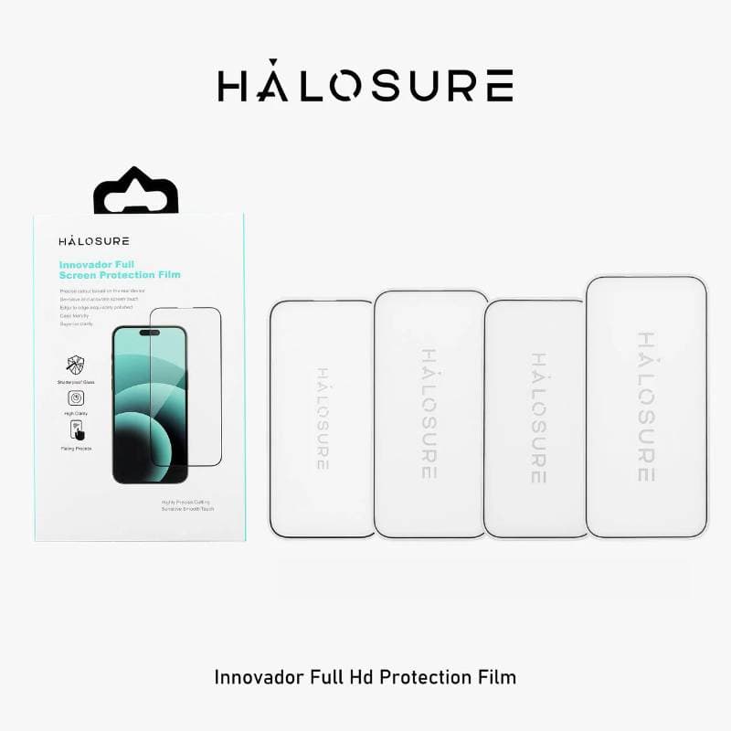 iPhone Air - Halosure Innovador Premium Panzerglas, transparent – 4