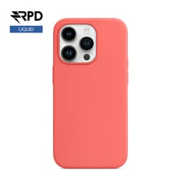 iPhone 13 - Silicone Case Pink Pomelo, Liquid (Magsafe version) – Bild 1