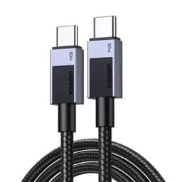UGREEN - USB-C to USB-C Fast Charging Braided Cable, 0.5m, Space Gray – Bild 3