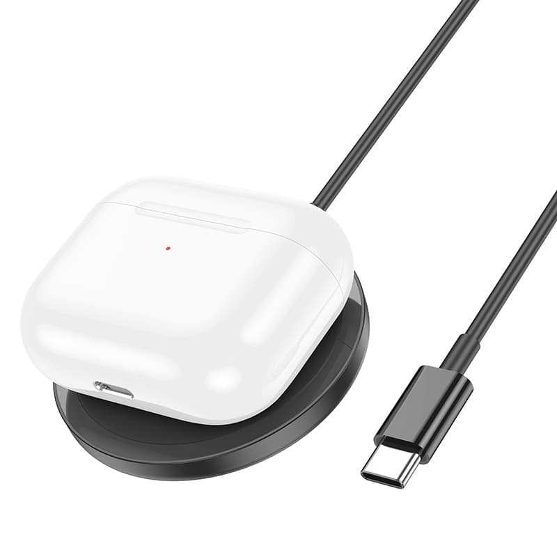 Hoco - CW52 Serie Originale 15W caricatore rapido magnetico wireless / Magsafe nero – 2