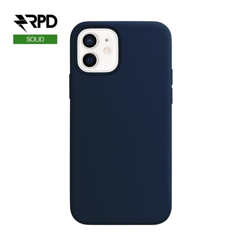 iPhone 12 Mini - Étui en silicone - Solid Silicone, bleu minuit