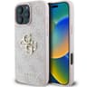 iPhone 16 Pro - Guess Metal Logo Case Pink GUHCP16L4GMGPI