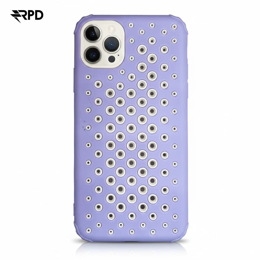 iPhone 11 Pro Max - Perforated Case Lavender