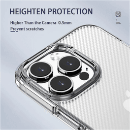 iPhone 13 Pro - Acrylic carbon style case black – Bild 5