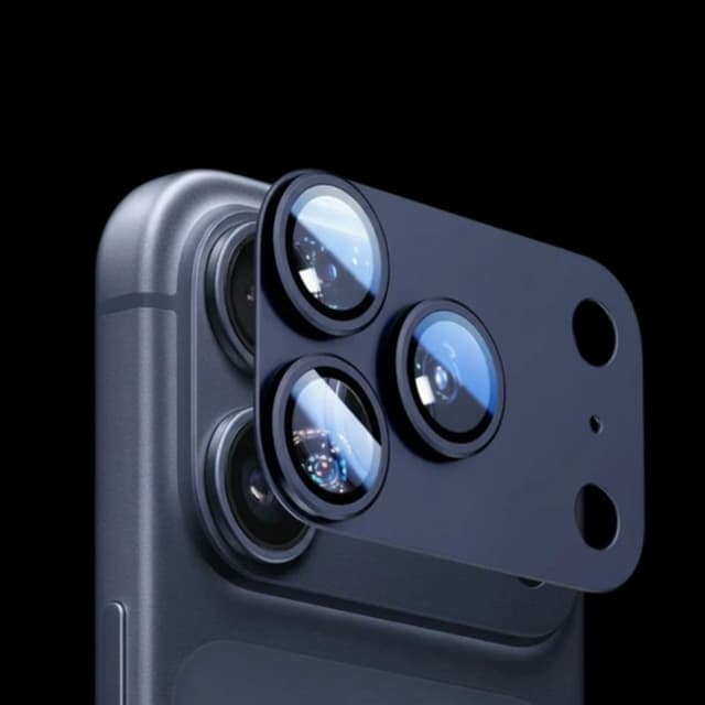 ANANK iPhone 17 Pro Max - All-in-one Camera Guard, Blue