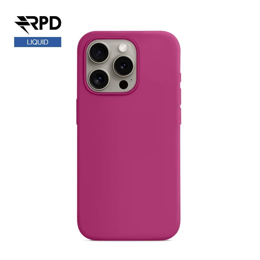 iPhone 16 Plus - Silikonhülle, Fuchsia (Magsafe-Version)