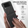 Samsung Galaxy Z Flip4 - Serie X-Level Earl con schermo pieghevole - Pelle nera
