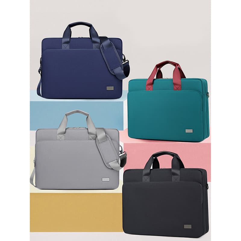 Okade MacBook & Notebook Case T69, 15.6-16 inch with padded protection, green – 2