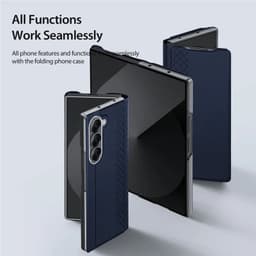 Samsung Galaxy Z Fold 7 - Serie Dux Ducis Bril Blu – Bild 5