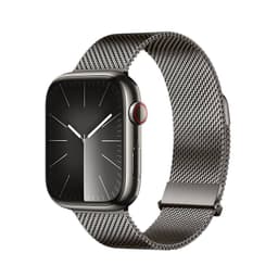 Apple Watch - Cinturino DUX Milanese Versione Pro - 42mm/44mm/45mm/46mm(10.Gen)/49mm, Grigio scuro – Bild 1