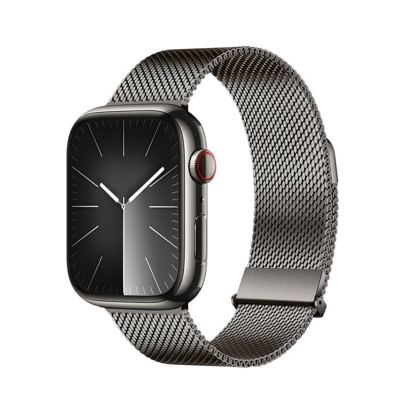 Apple Watch - DUX Milanese Pro Version Strap - 42mm/44mm/45mm/46mm(10.Gen)/49mm, Dunkelgrau