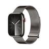 Apple Watch - Cinturino DUX Milanese Versione Pro - 42mm/44mm/45mm/46mm(10.Gen)/49mm, Grigio scuro