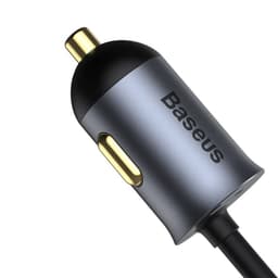 Baseus - Share Together PPS - Chargeur rapide multi-ports pour voiture, 120W 2U+2C, gris (CCBT-A0G) – Bild 7
