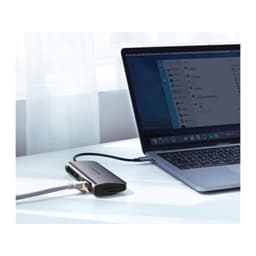 Ugreen – USB-C Hub 10-in-1 mit Audio, HDMI, VGA, LAN, SD/TF & PD (CM179 / 80133), grau/schwarz – Bild 9